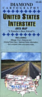 United States Interstate Area Map